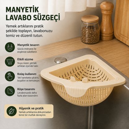 Pratik Lavabo Süzgeci