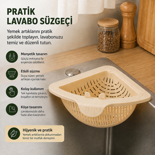 Pratik Lavabo Süzgeci